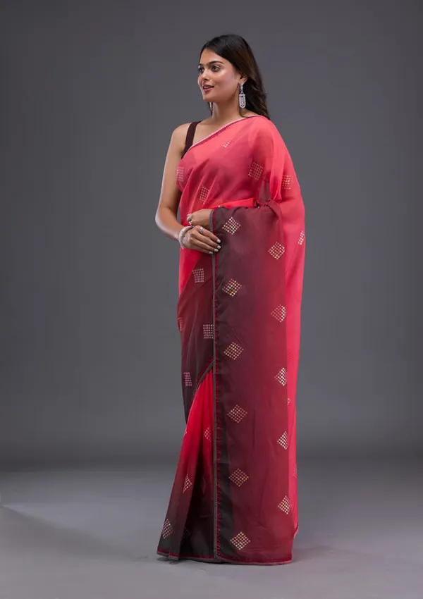 Red_Satin_Swarovski_Saree_With_Matching_Blouse_Piece