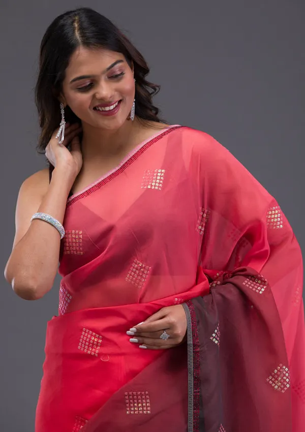 Red_Satin_Swarovski_Saree_With_Matching_Blouse_Piece