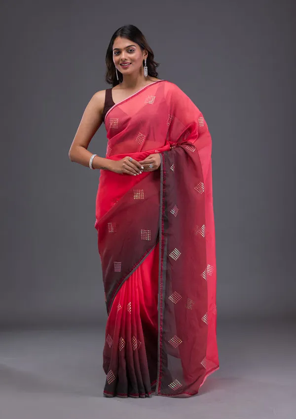Red_Satin_Swarovski_Saree_With_Matching_Blouse_Piece