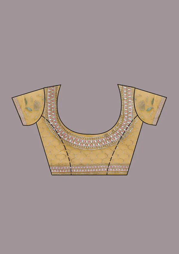 Mustard_Tissue_Gold_Zariwork_Saree_With_Matching_Blouse_Piece
