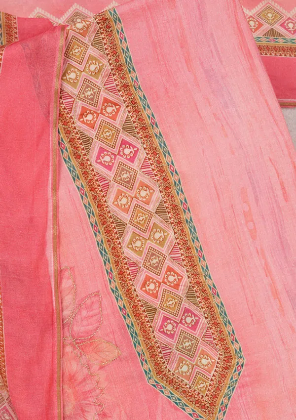 Pink_Muslin_Gold_Zariwork_Unstitched_Dress_Material_With_Matching_Bottom_And_Dupatta