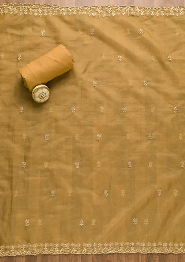 Gold_Tissue_Floral_Sequins_Unstitched_Dress_Material_With_Matching_Bottom_And_Dupatta