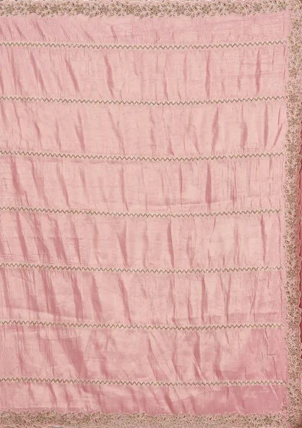 Pink_Tissue_Cutwork_Saree_With_Matching_Blouse_Piece