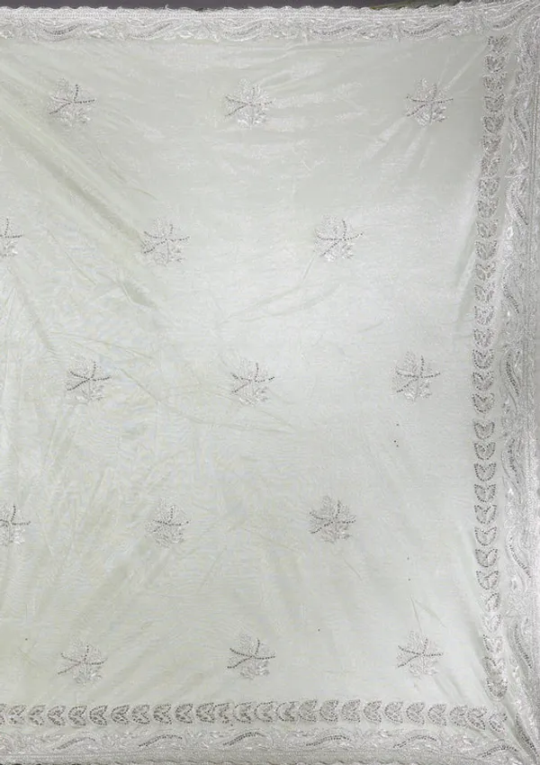 Pista_Green_Organza_Cutwork_Saree_With_Matching_Blouse_Piece
