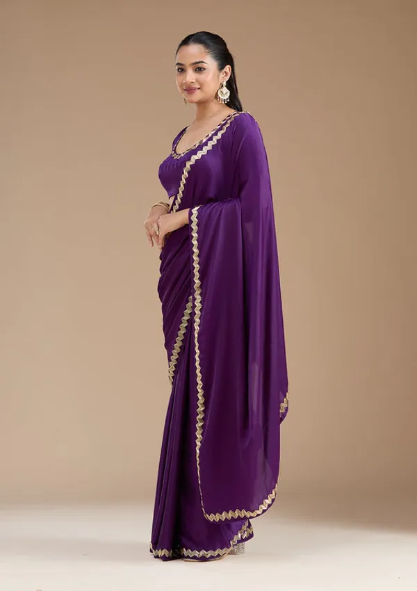 Purple_Satin_Cutdana_Saree_With_Matching_Blouse_Piece