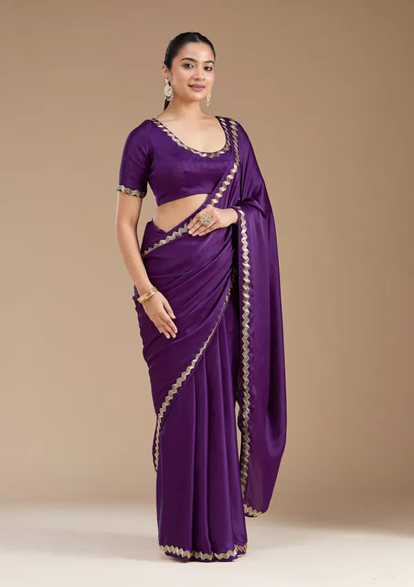 Purple_Satin_Cutdana_Saree_With_Matching_Blouse_Piece