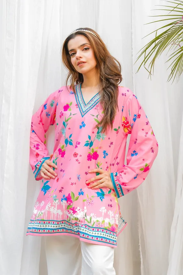 Pink_Floral_Printed_Straight_Kurta_Co-Ord_Set_For_Women