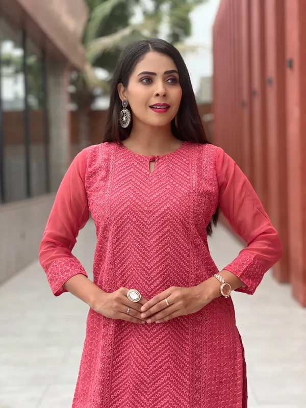 Pink_Embroidered_Straight_Kurta_For_Women