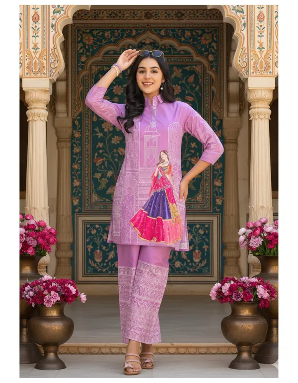 Purple_Printed_Straight_Kurta_Co-Ord_Set_For_Women