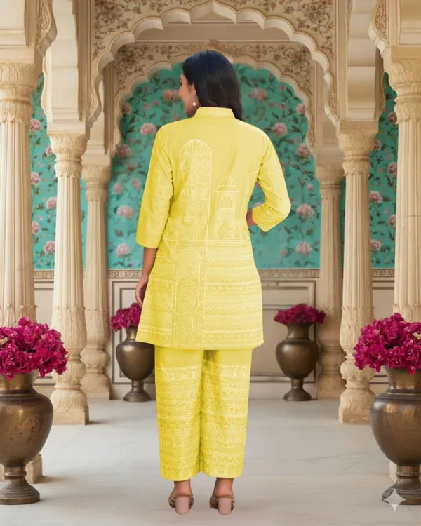 Yellow_Printed_Kurta_Palazzo_Co-Ord_Set_For_Women