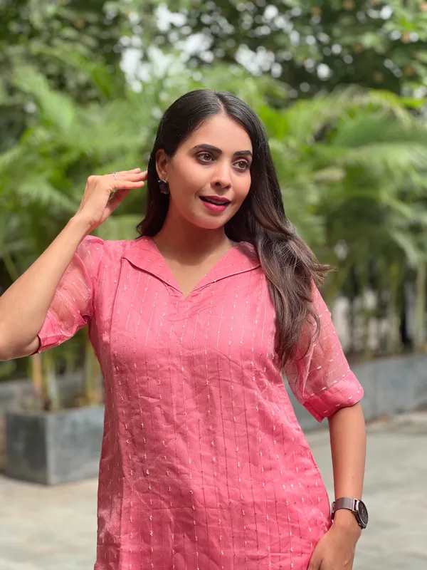 Pink_Straight_Kurta_For_Women