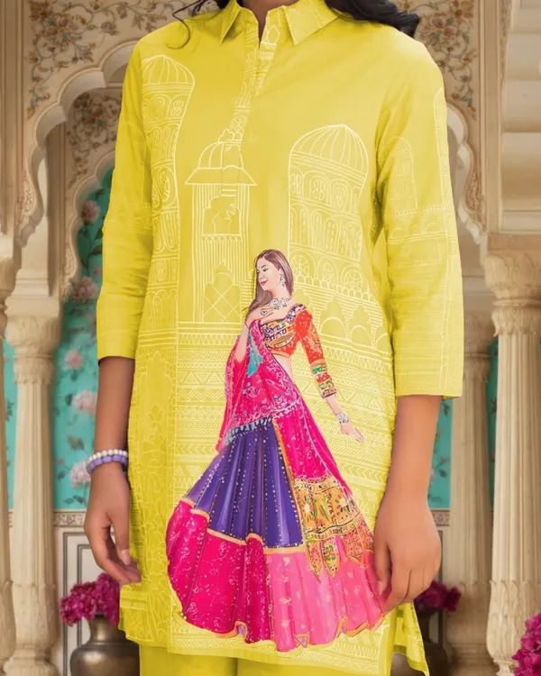 Yellow_Printed_Kurta_Palazzo_Co-Ord_Set_For_Women