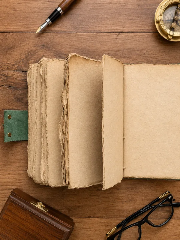 Handmade_Vintage_Emerald_Green_100%_Genuine_Buffalo_Leather_Journal_With_Antique_Deckle_Edge_Paper_For_Writing_&_Sketching_-_Vintage_Brass_Finish_Lock,_200_Unruled_Pages,_Portable_7X5_Inch_Hand-Stitched_Diary_For_Men_&_Women