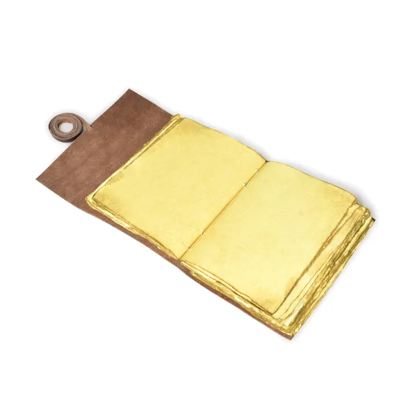 Handmade_Dark_Chocolate_Brown_100%_Genuine_Buffalo_Leather_Journal_With_Antique_Deckle_Edge_Paper_For_Writing_&_Sketching_-_Minimalist_Leather_Wrap_Strap_With_Slot_Loop,_200_Unruled_Pages,_Portable_7X5_Inch_Hand-Stitched_Diary_For_Men_&_Women