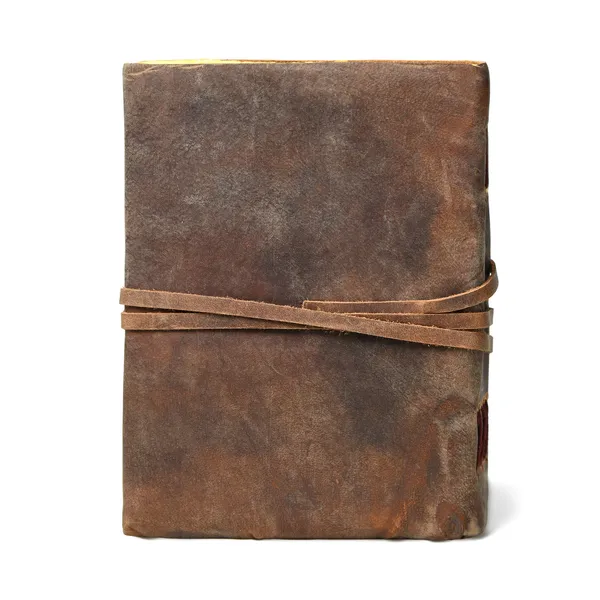 Handmade_Antique_Rustic_Brown_100%_Genuine_Buffalo_Leather_Journal_For_Writing_&_Sketching_-_Vintage_Wrap-Around_Tie_Cord_Closure,_200_Unruled_Pages,_Portable_7X5_Inch_Hand-Stitched_Diary_For_Men_&_Women