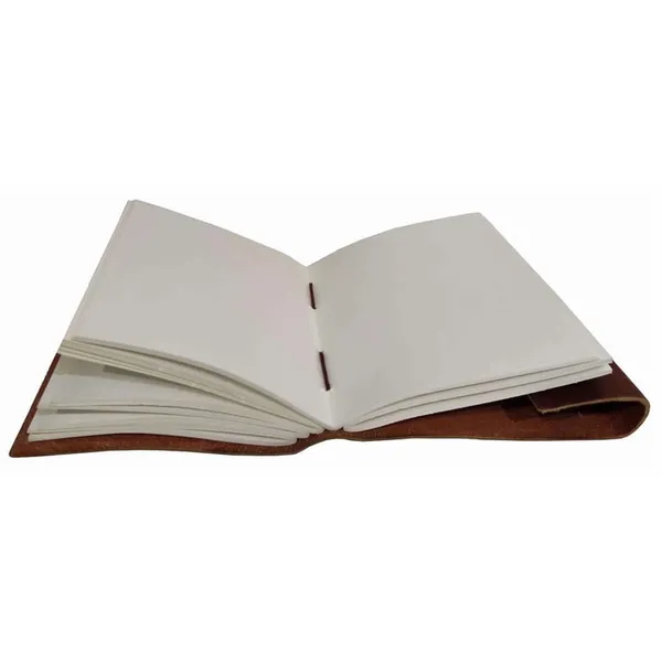 Handmade_Vintage_Rustic_Brown_100%_Genuine_Buffalo_Leather_Journal_For_Writing_&_Sketching_-_Antique_Brass_Finish_Lock,_200_Unruled_Pages,_Portable_7X5_Inch_Hand-Stitched_Diary