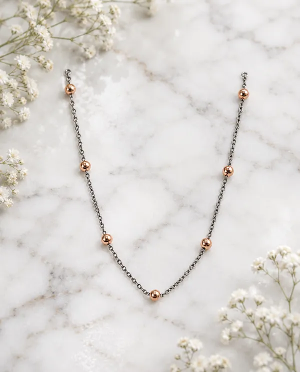 Rose_Gold_Beaded_Chain_Necklace_For_Women