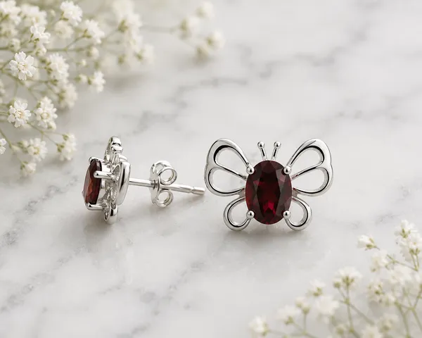 Black_Spider_Design_Stud_Earrings_For_Women
