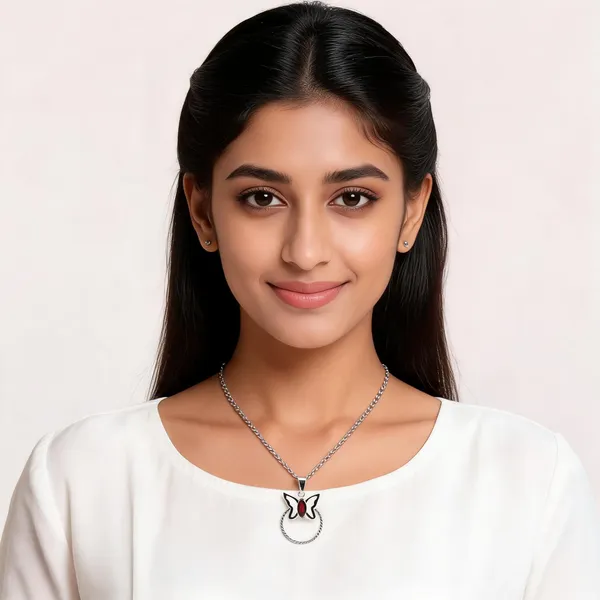 Silver_Butterfly_Pendant_Necklace_For_Women