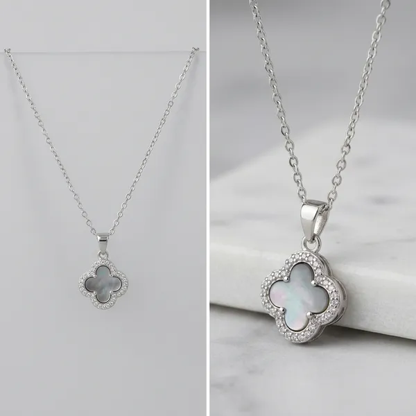 Silver_Floral_Pendant_Chain_Necklace_For_Women