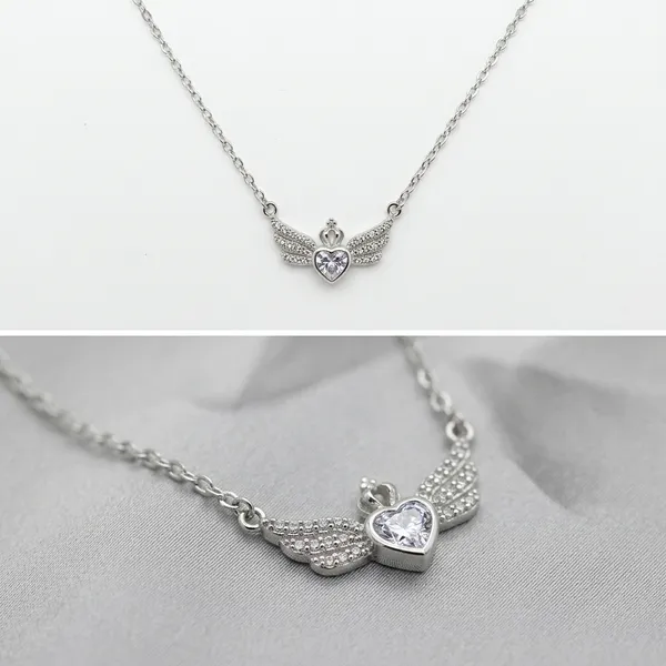 Silver_Winged_Heart_Pendant_Chain_Necklace_For_Women