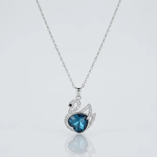Silver_Blue_Crystal_Pendant_Chain_Necklace_For_Women