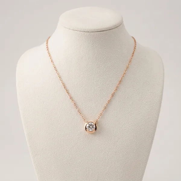 Rose_Gold_Stone_Circular_Pendant_Chain_Necklace_For_Women