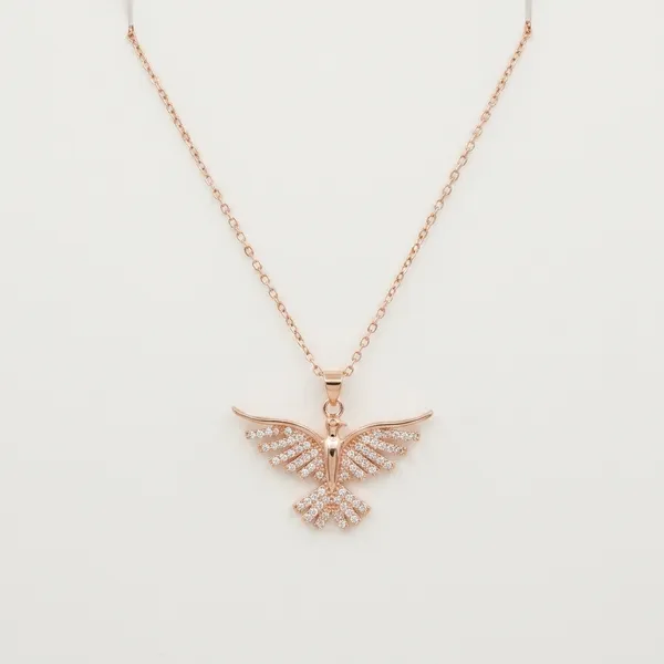 Rose_Gold_Wing_Pendant_Chain_Necklace_For_Women