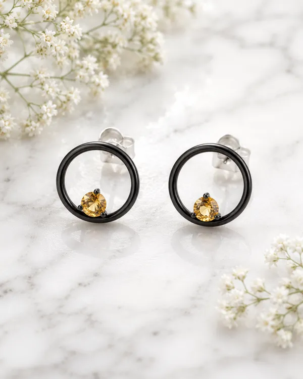 Black_Metal_Hoop_Earrings_For_Women
