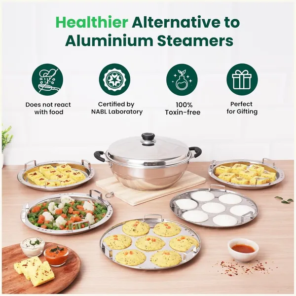 Stainless_Steel_Idli_Maker_Momo_Maker_Multi_Kadai_Steamer_Set_Large_5_Plates_2_Idli_2_Dhokla_1_Steamer_3_Layer_Thick_Bottom_Induction_Friendly