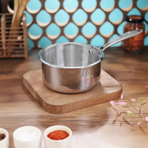 Tri_Ply_Stainless_Steel_Sauce_Pan_Tri_Ply_Milk_Tea_Pan_Gas_Stove_And_Induction_Compatible_For_Fast_Cooking_Riveted_Long_Handle_Food_Safe_Pfoa_Free_Scratch_Resistant