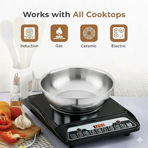 Tri_Ply_Stainless_Steel_Tasra_Taslas_Even_Heat_Distribution_Less_Oil_Cooking_Premium_Quality_3_Layer_Thick_Body_100_Toxin_Free_Non_Stick_Induction_Gas_Compatible