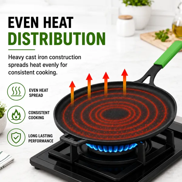 Cast_Iron_Tawa_for_Dosa_28_cm(11"_Inch)_With_Silicon_Hadle_Cover_|_Tawa_for_Dosa,_Uthappam,_Roti,_Chapati,_Naan|_Gas_&_Induction_Friendly_|_Dosa_Tawa_Cast_Iron_|_Cast_Iron_Cookware_|_Naturally_Non-Stick