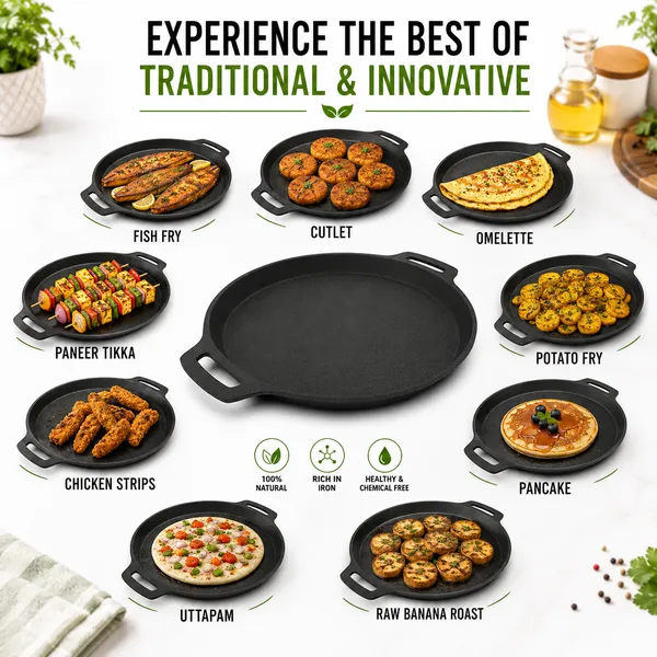 Cast_Iron_Fish_Fry_Pan_|_Non-Stick_Skillet_for_Fish_Fry,_Cutlets,_Omelette,_Paneer_Tikka,_Shallow_Frying,_Baking_&_Roasting_|_Induction_Friendly_|_Toxin_Free