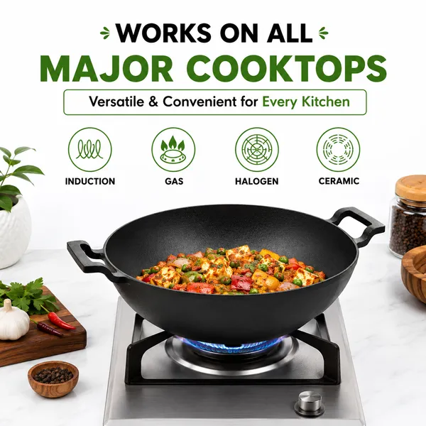 Cast_Iron_Kadai/Kadhai_|_Naturally_Non-Stick_|_100%_Toxins_Free_|_Kadhai_for_Deep_Frying,_Sautéing,_Stir_Fry,_Curry,_Biryani_|_Gas_&_Induction_Friendly