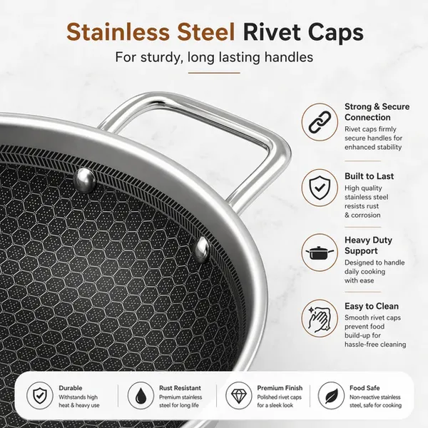 Hy-Tech_Triply_Stainless_Steel_Kadai_for_Cooking_|_Hneycomb_Kadai_|_Non-Stick_|_Induction_&_Gas_Stove_Compatible_|_Even_Heating_|_Toxin_Freen