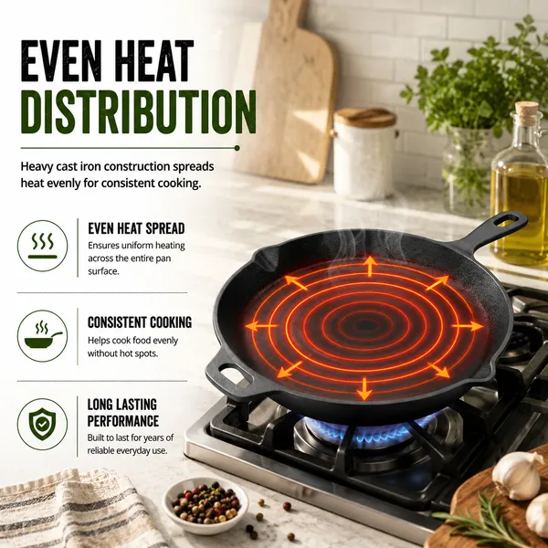 Pre-Seasoned_Cast_Iron_Frying_Pan_|_10inch/_1.9L/_4-5_People_|_Toxin_Free_|_No-Chemical_Coating_|_Skillet_for_Frying,_Searing,_Sauteing,_Baking,_Roasting_|_Cast_Iron_Cookware