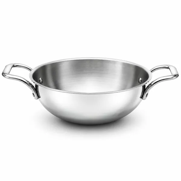 Tri-ply_Stainless_Steel_Kadai_|_3_Layer_SS304_Inner,_Aluminum_Core_&_SS430_Outer_|_Induction_&_Gas_Compatible_Kadhai_|_Dishwasher_Safe_|_Metal_Spatula_Friendly_|_No_Chemical_Coatings_|_Toxin_Free