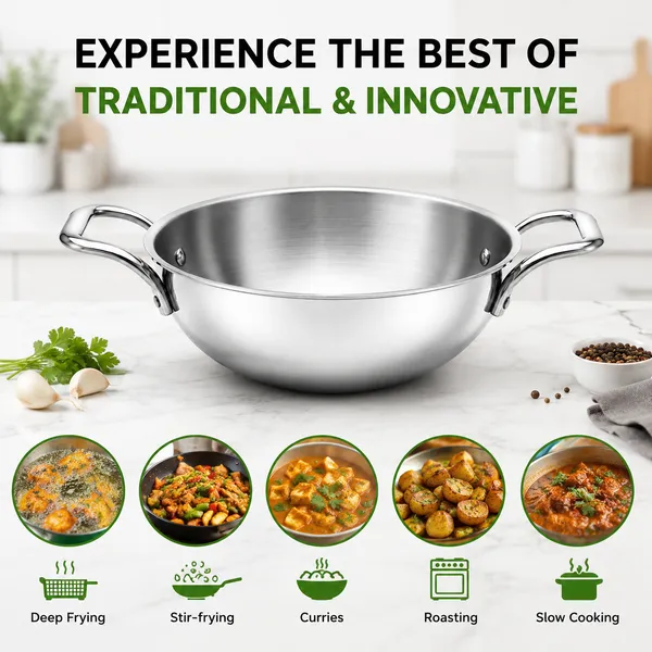 Tri-ply_Stainless_Steel_Kadai_with_S.s_Lid_|_3_Layer_SS304_Inner,_Aluminum_Core_&_SS430_Outer_|_Induction_&_Gas_Compatible_Kadhai_|_Dishwasher_Safe_|_Metal_Spatula_Friendly_|_No_Chemical_Coatings_|_Toxin_Free