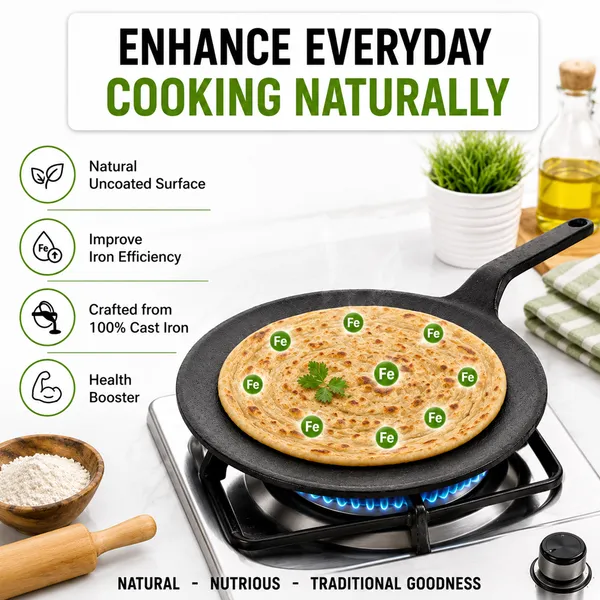 Cast_Iron_Tawa_for_Roti_|_Gas_&_Induction_Friendly_|_Even_Heat_Distributor_|_100%_Toxin_Free_|_Naturally_Non-Stick_|_Iron_Tawa_for_Roti,_Chapati,_Paratha,_Chilla_&_More...
