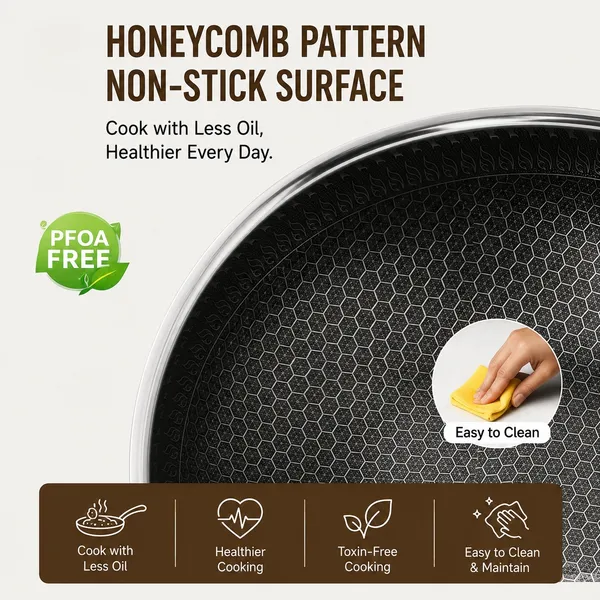 Hy-Tech_3_Pcs_Cookware_Set_With_S.s_Lid_|_Dosa_Tawa,_Kadai_&_Frying_Pan_|_Honeycomb_Pattern_Cookware_Combo_|_Non-Stick_|_Toxin_Free_|_Suitable_for_All_Cooktops