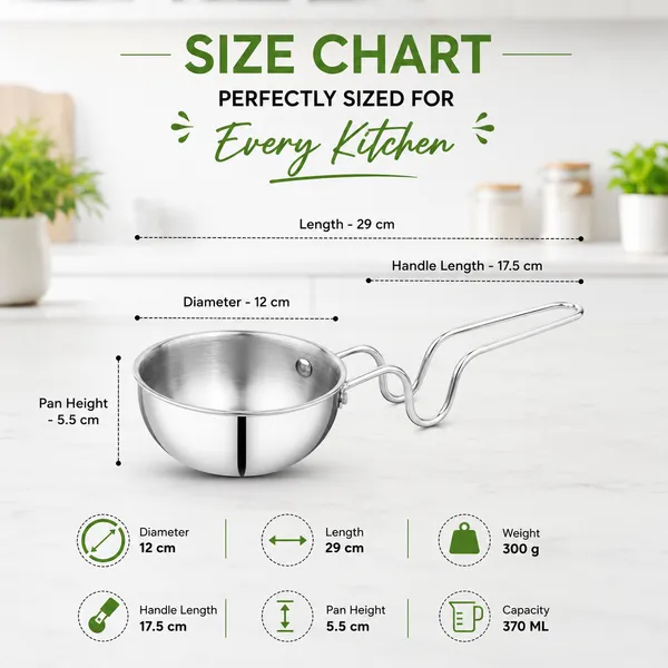 Tri-ply_Stainless_Steel_Tadka_Pan_12_cm_(370_ml)_|_3-Layer_Stainless_Steel_Tempering_Pan_|_Induction_&_Gas_Compatible_|_Even_Heat_Distribution_|_Cool_Grip_Handle_|_Rust_Resistant_|_Pan_for_Tadka