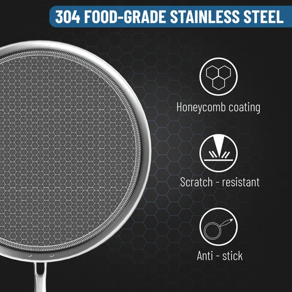 Hy-Tech_Triply_Non_Stick_Dosa_Tawa_|_Stainless_Steel_Tawa_for_Dosa_|_Tawa_for_Roti/Chapati/Paratha_|_Metal_Spatula_Friendly,_4.0_mm_Thick,_Honeycomb_Pattern,_Riveted_Handle,_Food_Safe