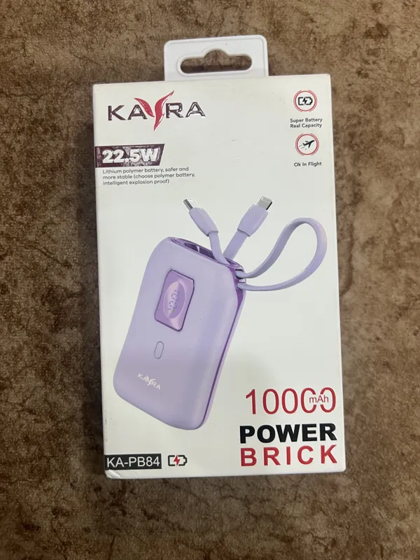 Purple_22.5W_Power_Bank_With_Built_And_In_Cables