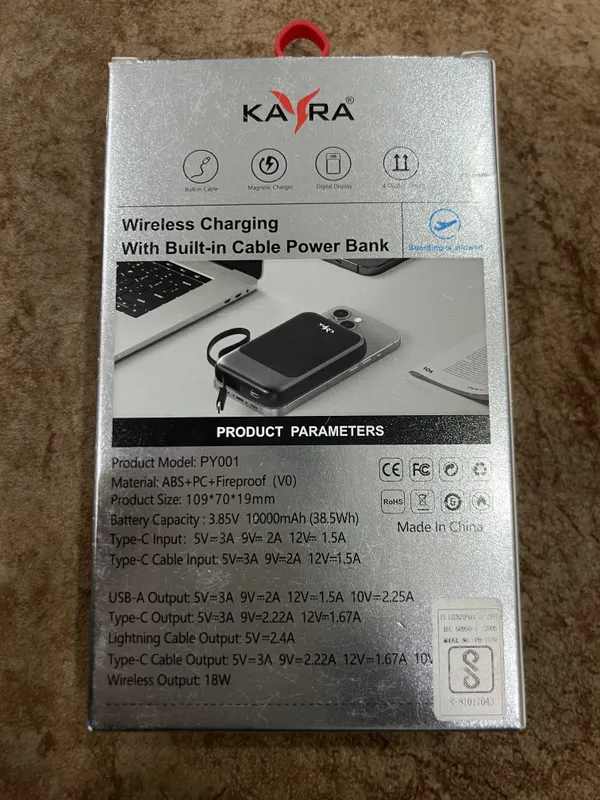 White_Usb_And_C_Portable_Power_Bank