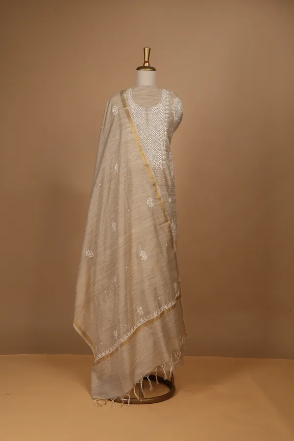 Beige_Embroidered_Straight_Kurta_Set_For_Women