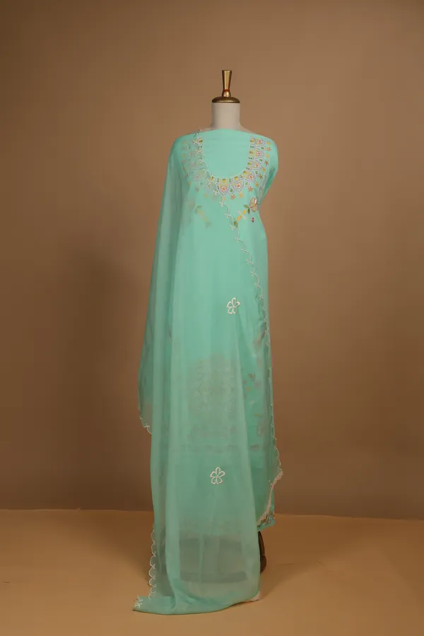 Mint_Green_Cotton_Embroidered_Unstitched_Suit_Set_For_Women