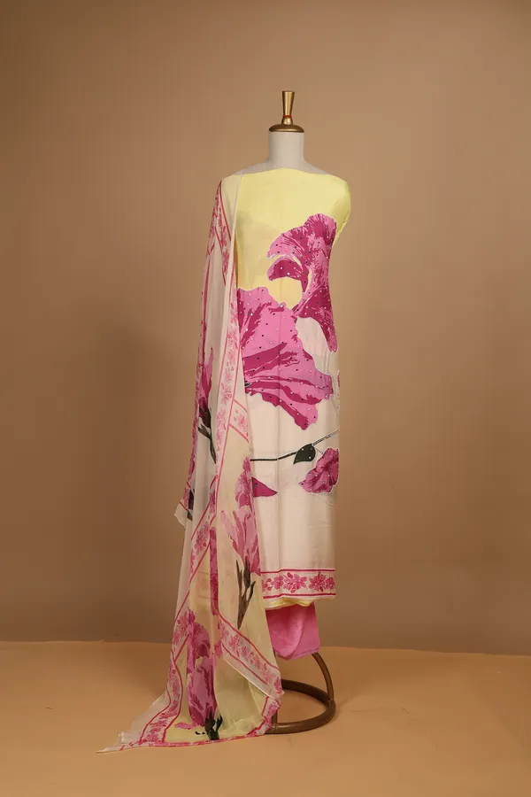 Multicolour_Muslin_Floral_Print_Unstitched_Suit_Set_For_Women