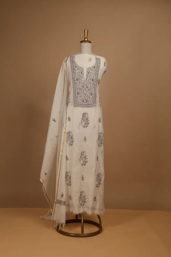 Ivory_Cotton_Embroidered_Unstitched_Suit_Set_For_Women