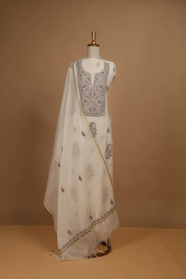 Ivory_Cotton_Embroidered_Unstitched_Suit_Set_For_Women
